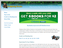 Tablet Screenshot of hedgehogbooks.com